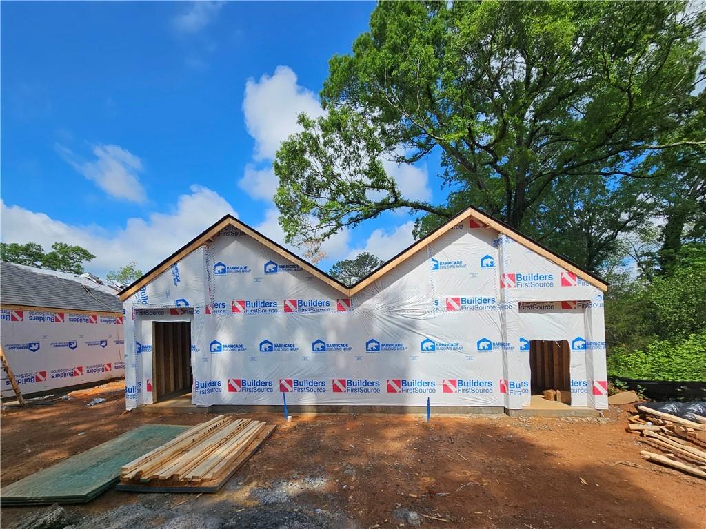 view of property in mid-construction