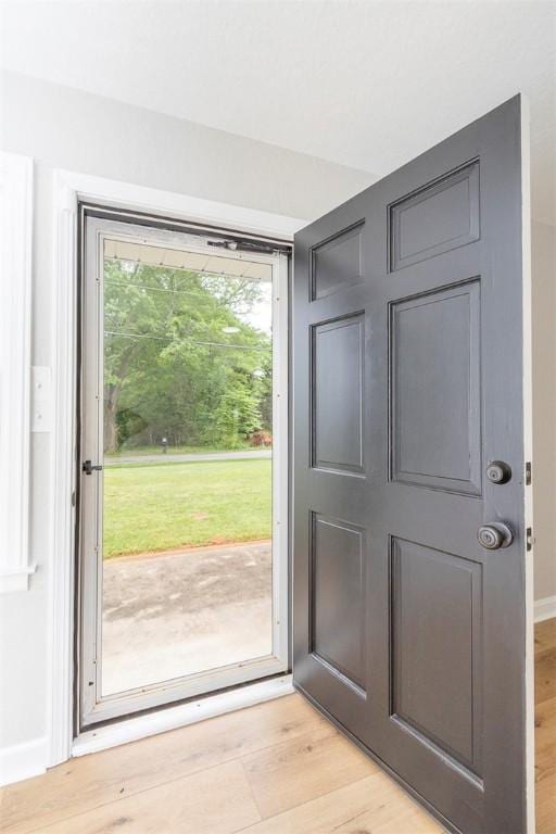 4082 Old Portman Rd, Anderson, SC 29626 - doorway with light wood-style floors