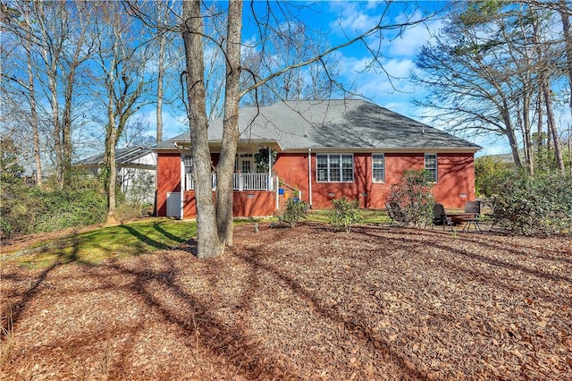 307 Brittany Park, Anderson, SC 29621 - ranch-style home with covered porch, brick siding, and a shingled roof