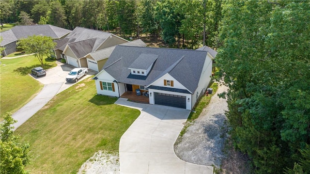 aerial view