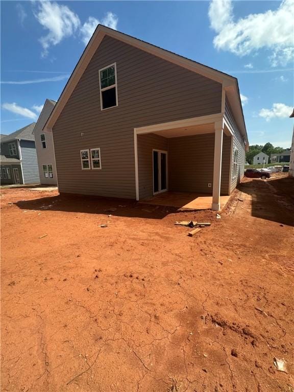 212 Brown Cir Lot 28, Easley, SC 29642 - back of property with a patio
