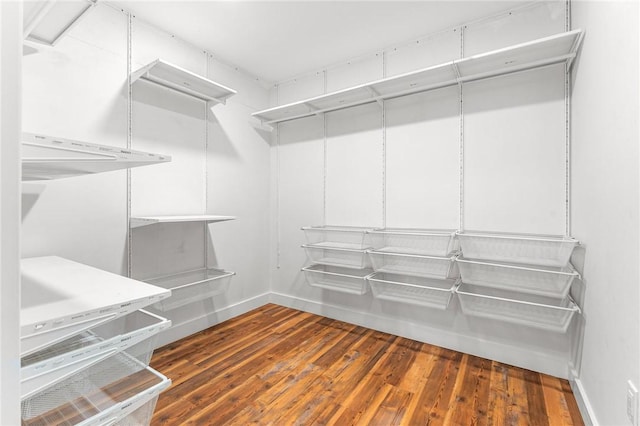 243 Beaver Lodge Rd, Hartwell, GA 30643 - walk in closet with wood finished floors