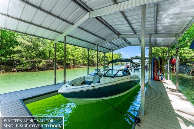 243 Beaver Lodge Rd, Hartwell, GA 30643 - dock area featuring a water view