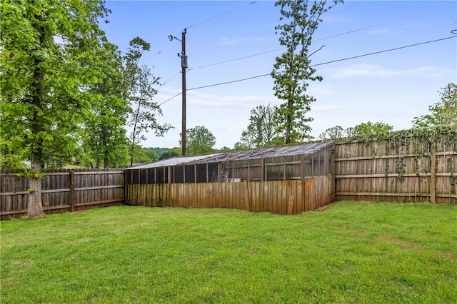 604 Robin Hood Ln, Anderson, SC 29621 - view of yard with a fenced backyard