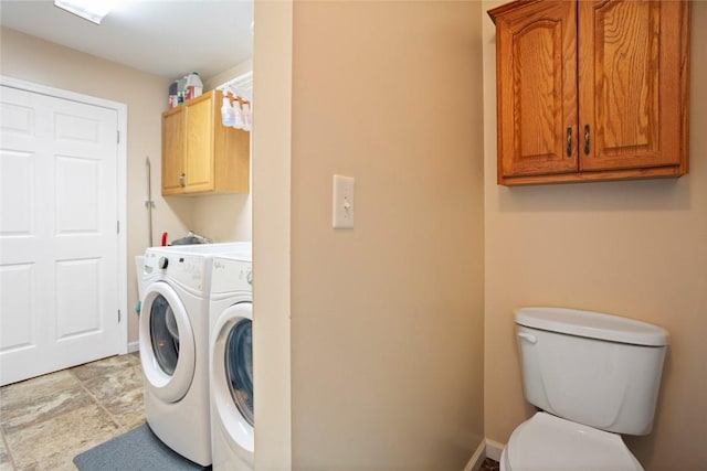 712 Sunny Shore Ln, Anderson, SC 29621 - clothes washing area with independent washer and dryer and laundry area