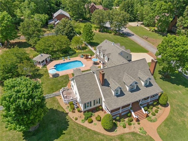 bird's eye view