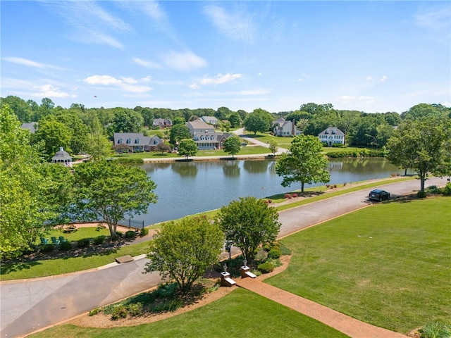 property view of water