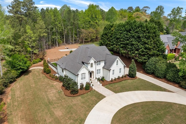 aerial view