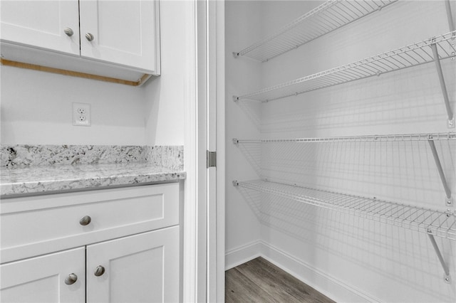 view of pantry