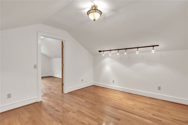 2018 Concord Rd, Anderson, SC 29621 - additional living space featuring light wood-style floors, baseboards, and lofted ceiling