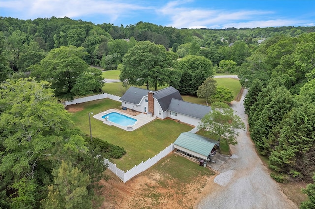 2018 Concord Rd, Anderson, SC 29621 - bird's eye view with a view of trees