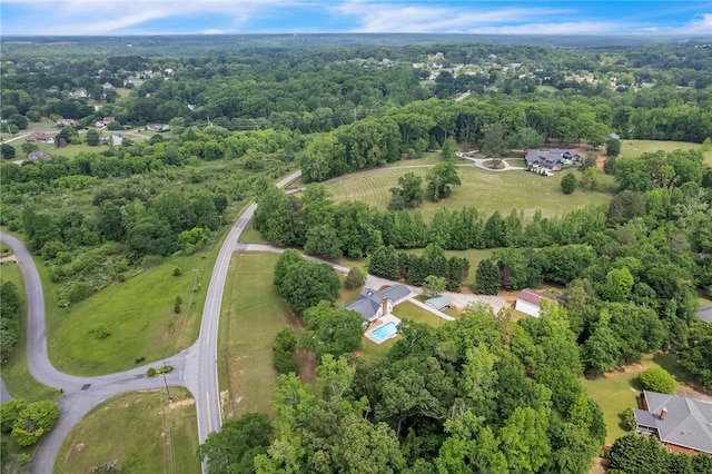 2018 Concord Rd, Anderson, SC 29621 - bird's eye view with a wooded view