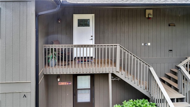 15C Hartwell Villas, Anderson, SC 29626 - doorway to property featuring a shingled roof