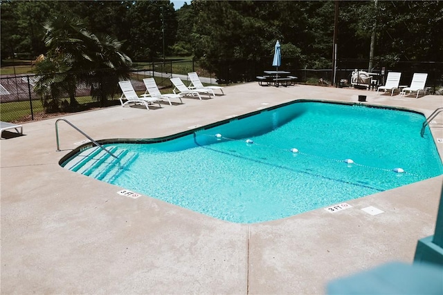 15C Hartwell Villas, Anderson, SC 29626 - community pool with a patio and fence