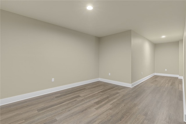 101 W Ln Unit 1004, Clemson, SC 29631 - spare room with recessed lighting, wood finished floors, and baseboards