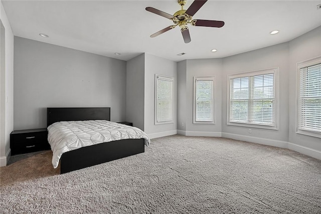 107 Amanda Dr, Anderson, SC 29621 - bedroom with carpet, baseboards, and recessed lighting