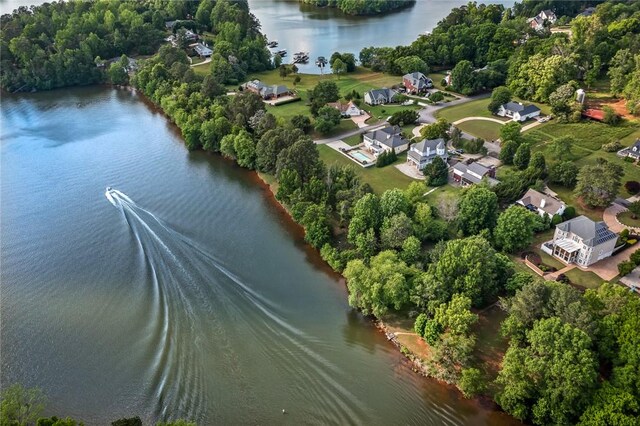 107 Amanda Dr, Anderson, SC 29621 - bird's eye view with a water view