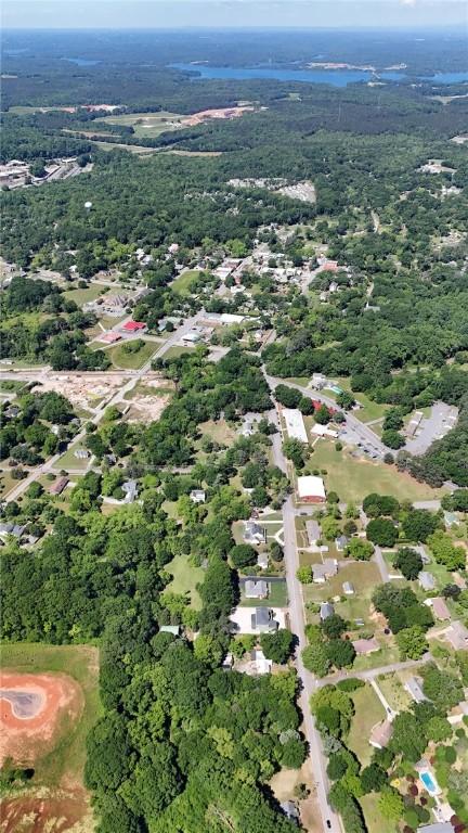 drone / aerial view