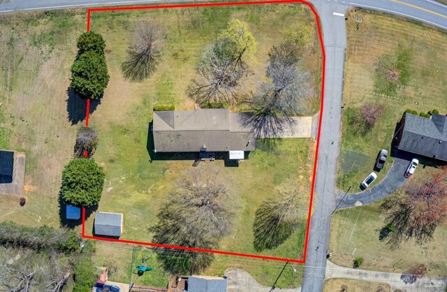102 Norman St, Liberty, SC 29657 - birds eye view of property