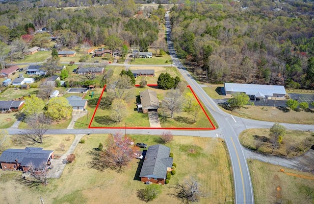 102 Norman St, Liberty, SC 29657 - drone / aerial view with a forest view and a residential view