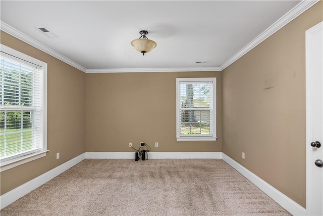103 Mar Mac Rd, Anderson, SC 29626 - empty room with crown molding, carpet flooring, and baseboards
