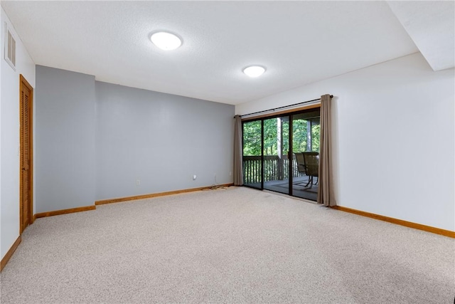 110 Safe Harbor Cir, Salem, SC 29676 - spare room with carpet floors, baseboards, and a textured ceiling