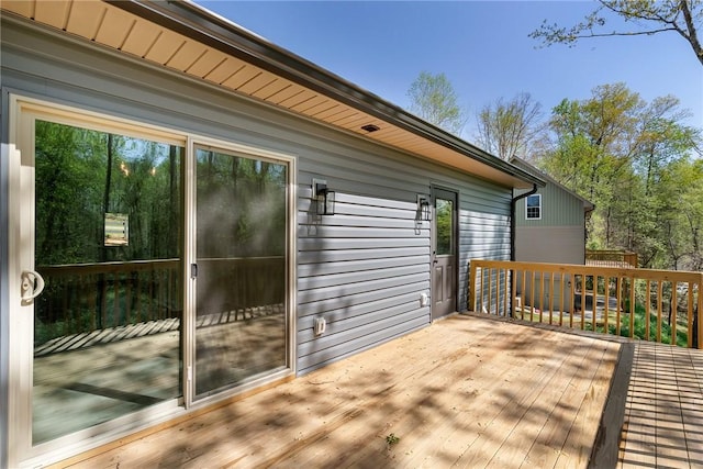 3062 Woodale Cir, Seneca, SC 29678 - view of wooden deck