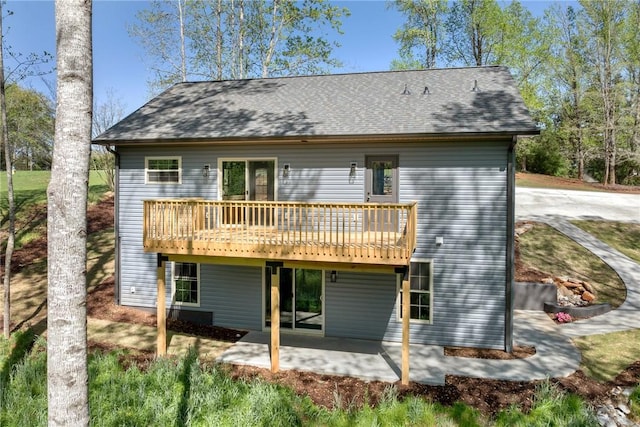 3062 Woodale Cir, Seneca, SC 29678 - back of property with a patio and a wooden deck