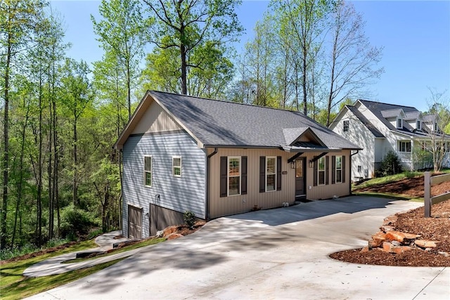 3062 Woodale Cir, Seneca, SC 29678 - view of front facade with concrete driveway and roof with shingles