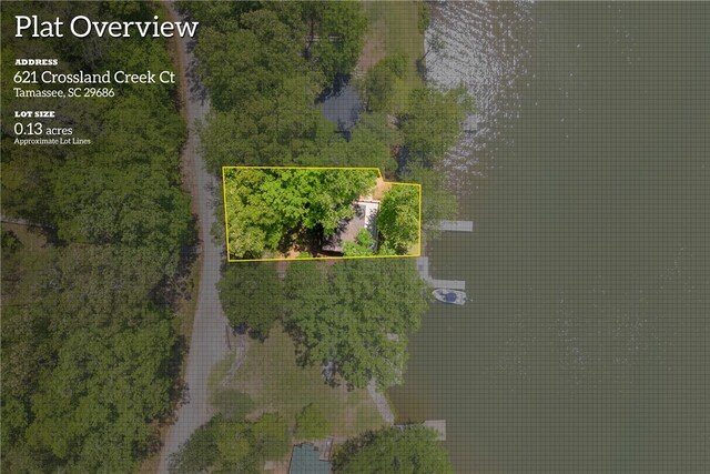 621 Crossland Creek Ct, Tamassee, SC 29686 - drone / aerial view