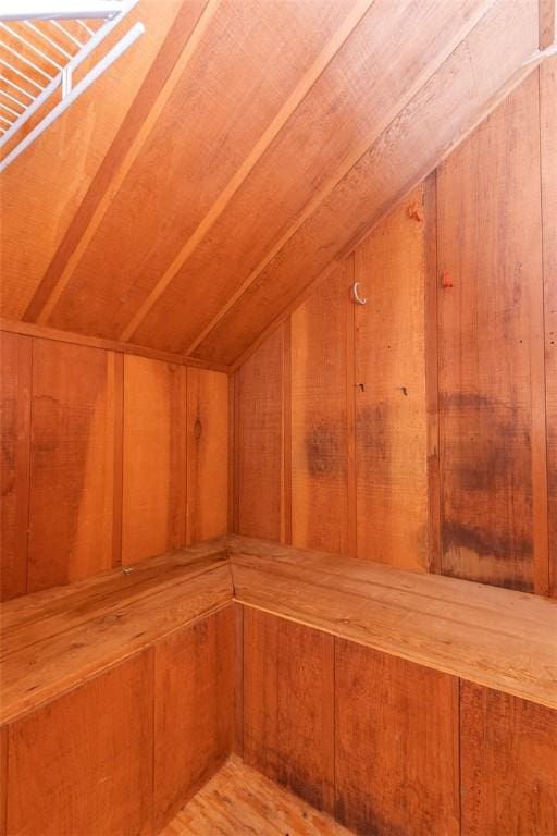 605 Boulevard, Anderson, SC 29621 - sauna / steam room with wooden walls and wood finished floors