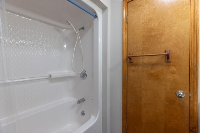 full bathroom with shower / bath combination
