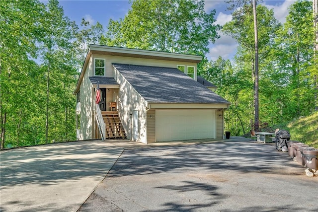 451 Cedar Creek Rd, Sunset, SC 29685 - garage with driveway