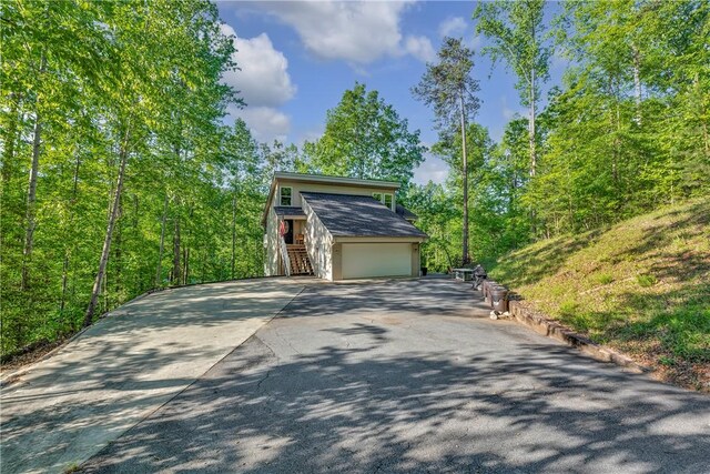 451 Cedar Creek Rd, Sunset, SC 29685 - view of property exterior with concrete driveway and an outdoor structure