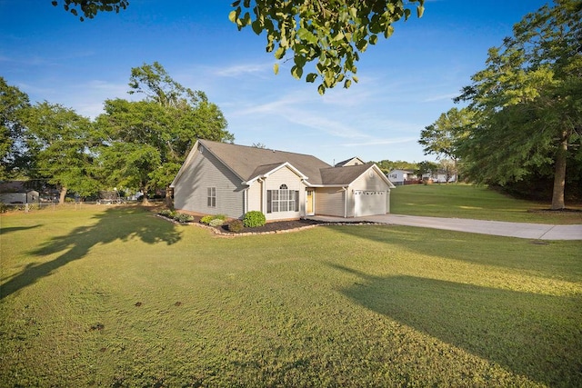 111 Coachman Ct, Anderson, SC 29625 - view of front of house with driveway, a front yard, and a garage