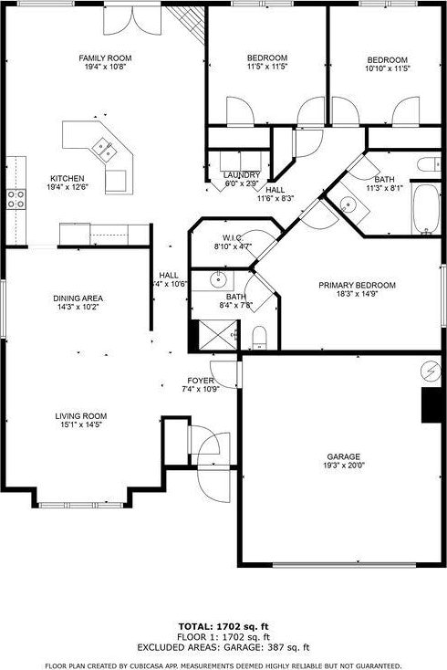 111 Coachman Ct, Anderson, SC 29625 - home floor plan