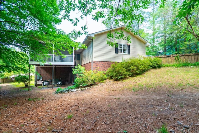 100 Berkeley Ct, Clemson, SC 29631 - back of house featuring a patio area and a sunroom