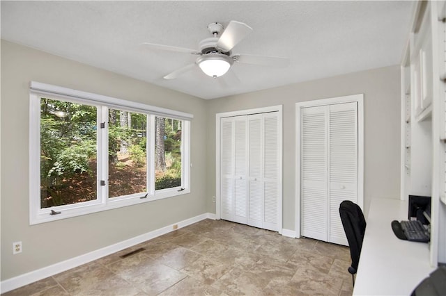 32 Par Harbor Way, Salem, SC 29676 - unfurnished office with ceiling fan and baseboards