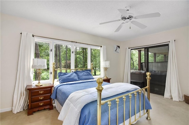 32 Par Harbor Way, Salem, SC 29676 - bedroom with light colored carpet, a ceiling fan, and baseboards