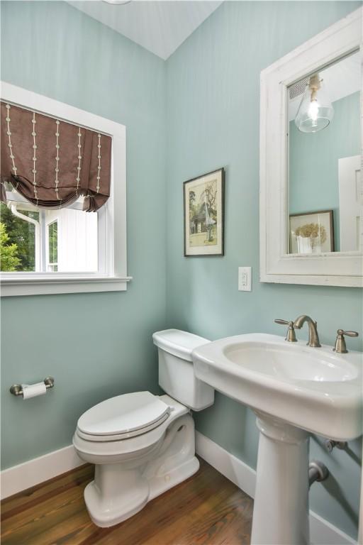 224 Edgewood Dr, Seneca, SC 29678 - bathroom featuring wood finished floors