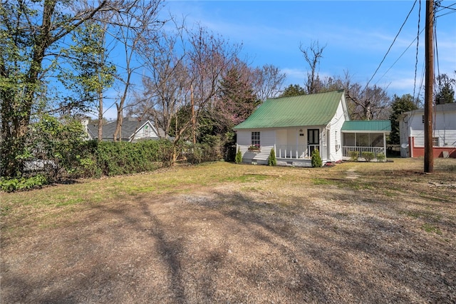 60 N Humphrey St, Inman, SC 29349 - view of yard with covered porch