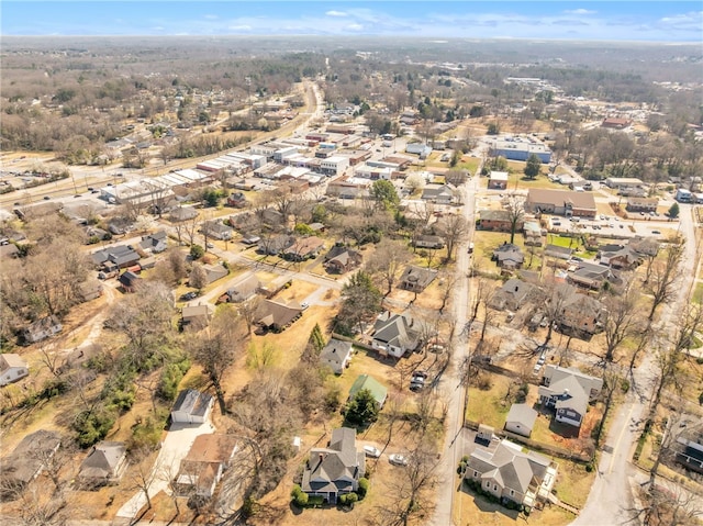 60 N Humphrey St, Inman, SC 29349 - aerial overview of property's location featuring nearby suburban area