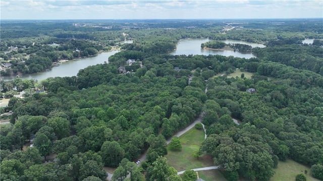 1211 Manse Jolly Rd, Anderson, SC 29621 - bird's eye view of a nearby body of water and a forest