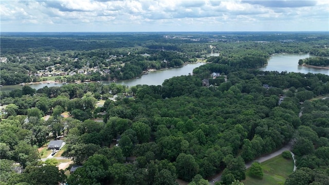 1211 Manse Jolly Rd, Anderson, SC 29621 - bird's eye view of a nearby body of water and a forest