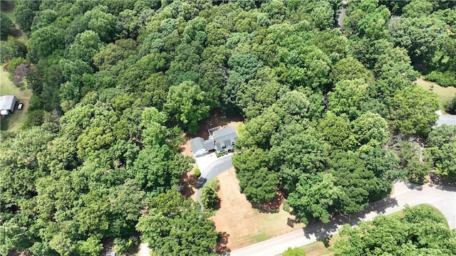 1211 Manse Jolly Rd, Anderson, SC 29621 - view of property location with a heavily wooded area