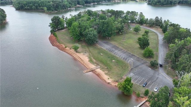 1211 Manse Jolly Rd, Anderson, SC 29621 - aerial view of property and surrounding area with a nearby body of water