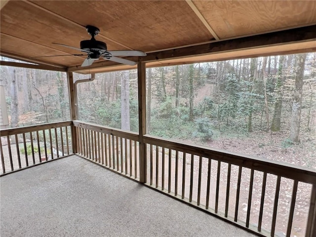 2153 Shea Ln, Seneca, SC 29672 - view of patio / terrace with a ceiling fan