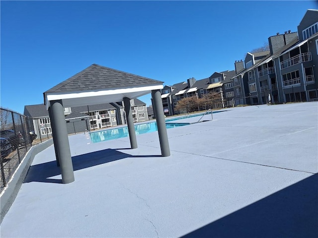 407 Northlake Dr, Anderson, SC 29625 - community pool featuring a gazebo and fence