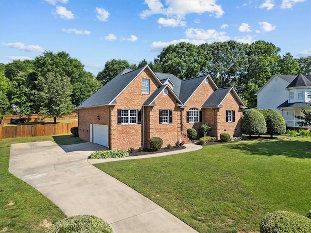 110 Red Maple Cir, Easley, SC 29642 - view of front facade featuring brick siding, driveway, and a garage