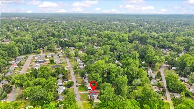 1922 Dobbins Ave, Anderson, SC 29625 - aerial view of residential area with a forest